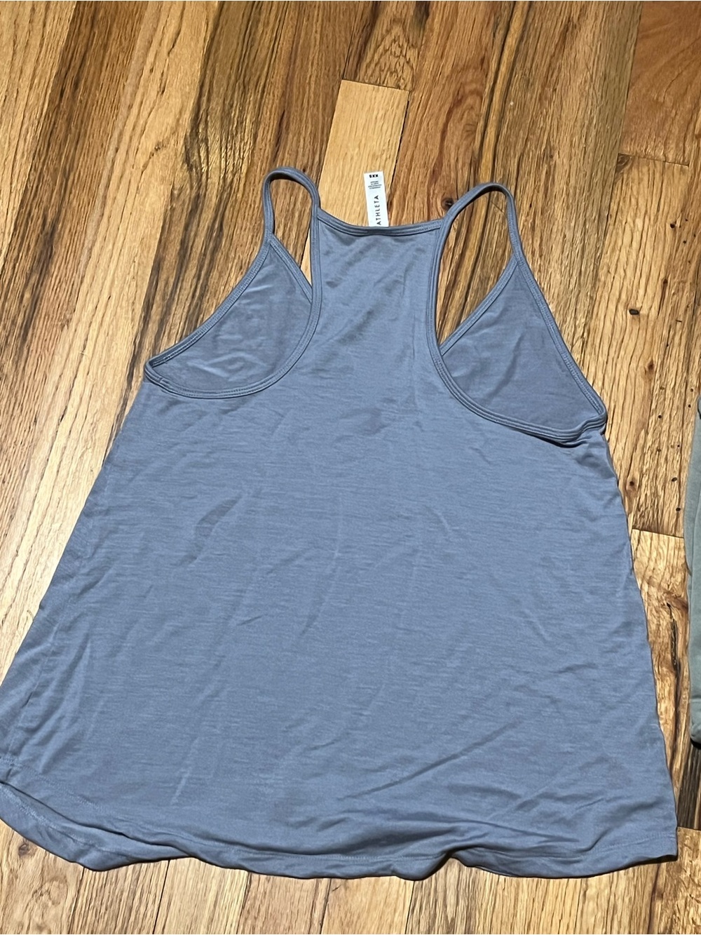 Athleta Lounge Set XXS Tencel Lyocell Joggers & Racerback Tank Blue Gray - Picture 4 of 12